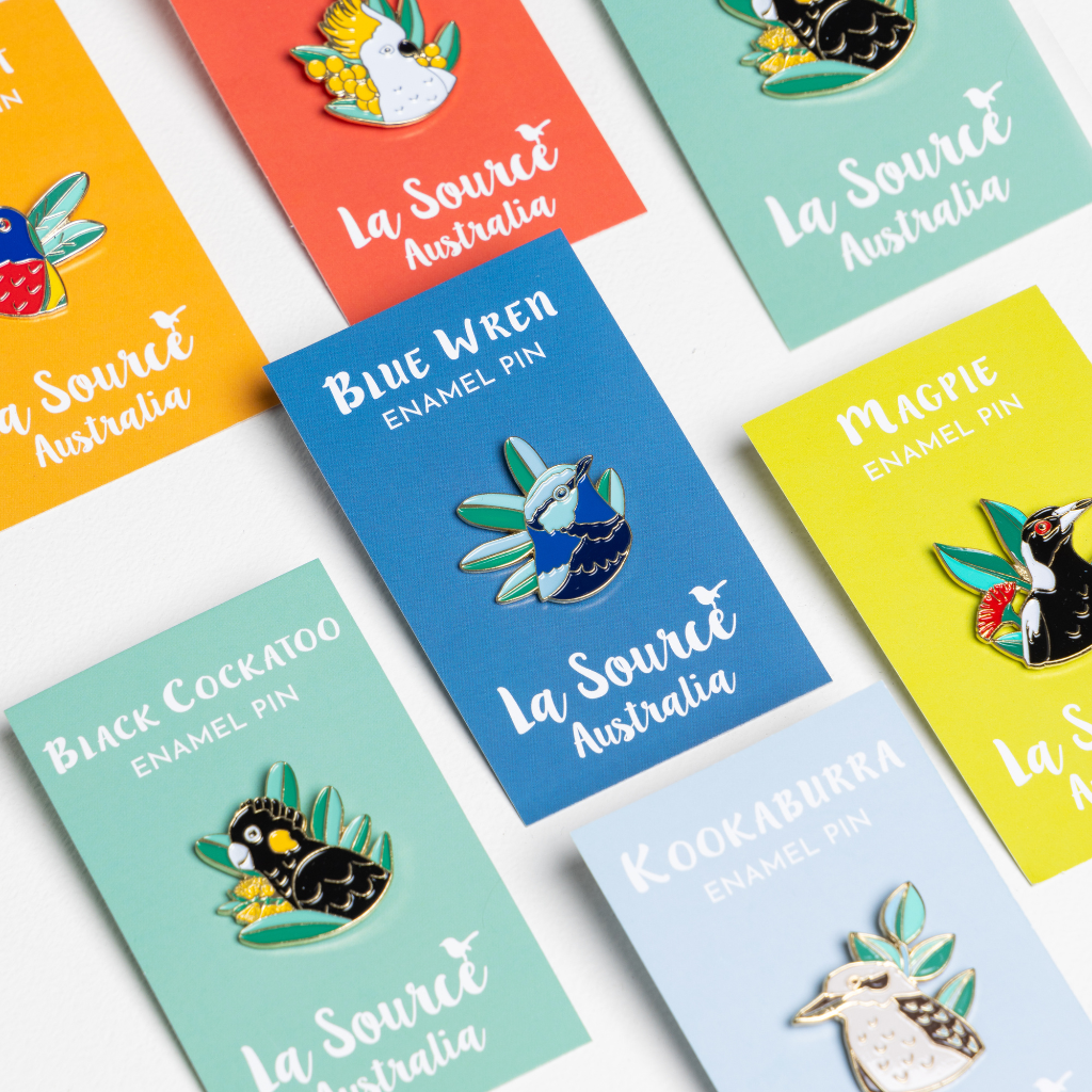 La Source Australia Enamel Pins